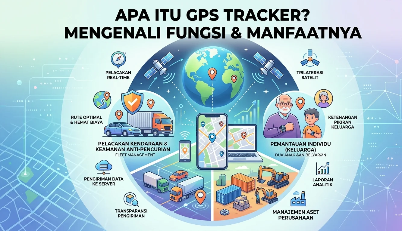 Mengenal GPS Tracker: Definisi, Cara Kerja, dan Manfaat Utamanya
