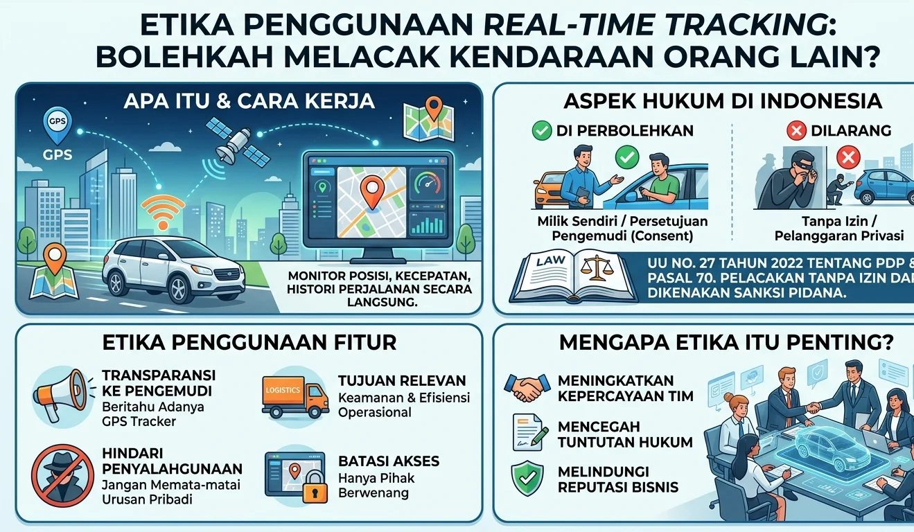 Bolehkah Melacak Kendaraan Orang Lain? Memahami Etika dan Hukum Real-Time Tracking